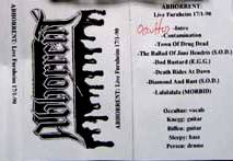 Thyabhorrent : Live Furuheim 17-01-90